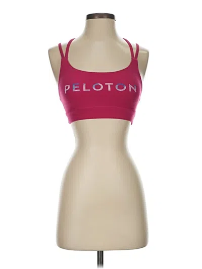 Pre-owned Peloton Sports Bra In Pink