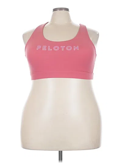 Pre-owned Peloton Sports Bra In Pink