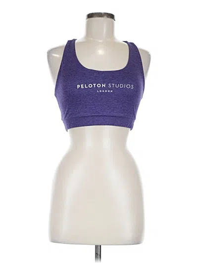 Pre-owned Peloton Sports Bra In Purple