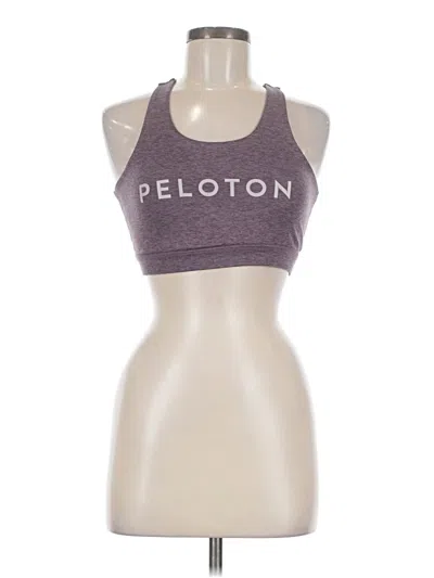 Pre-owned Peloton Sports Bra In Purple