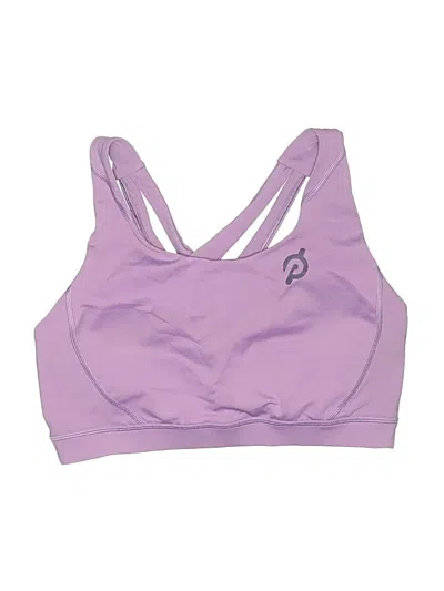 Pre-owned Peloton Sports Bra In Purple