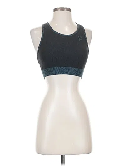 Pre-owned Peloton Sports Bra In Teal