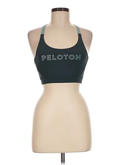 Pre-owned Peloton Sports Bra In Teal
