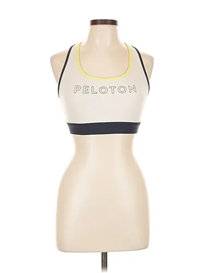 Pre-owned Peloton Sports Bra In White