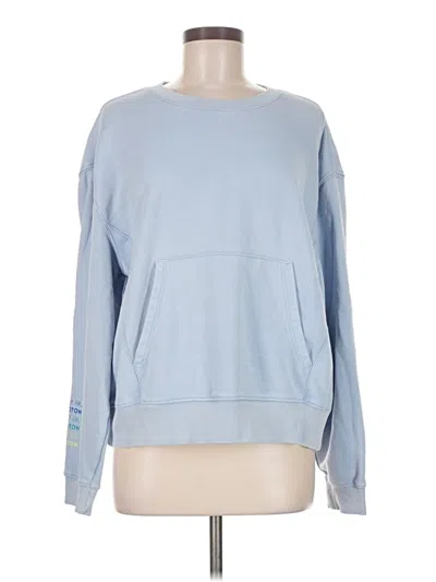 Pre-owned Peloton Sweatshirt In Blue