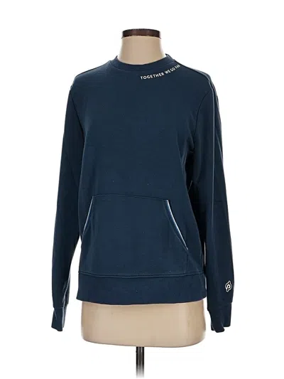 Pre-owned Peloton Sweatshirt In Blue
