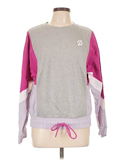 Pre-owned Peloton Sweatshirt In Gray
