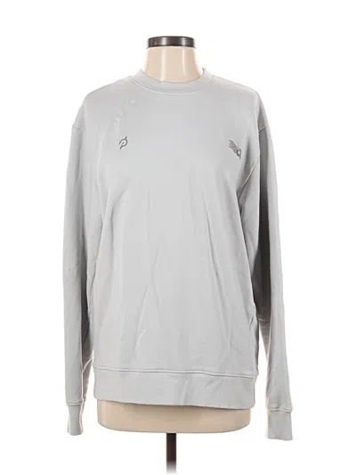 Pre-owned Peloton Sweatshirt In Gray