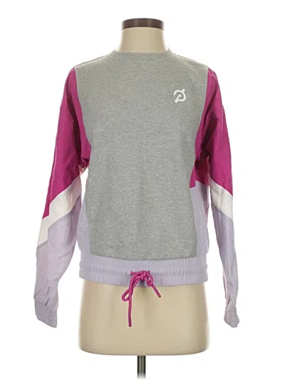 Pre-owned Peloton Sweatshirt In Gray