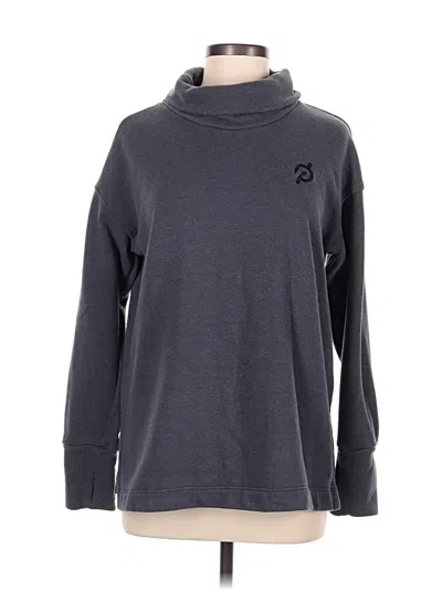 Pre-owned Peloton Sweatshirt In Gray