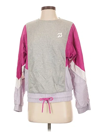 Pre-owned Peloton Sweatshirt In Gray