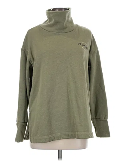 Pre-owned Peloton Sweatshirt In Green