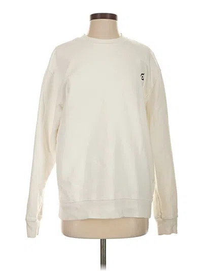 Pre-owned Peloton Sweatshirt In Ivory