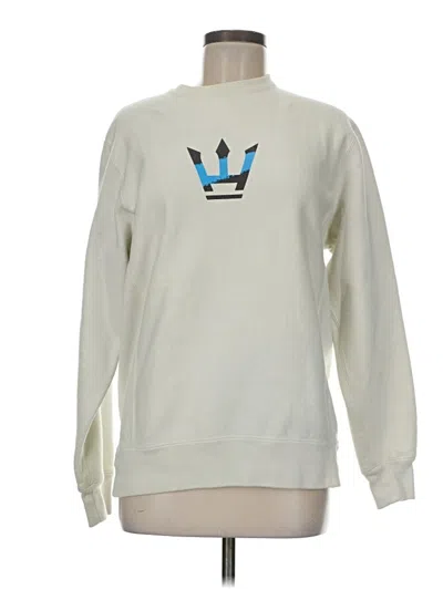 Pre-owned Peloton Sweatshirt In Ivory