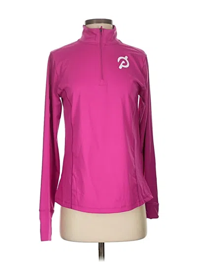 Pre-owned Peloton Sweatshirt In Pink