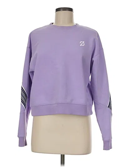 Pre-owned Peloton Sweatshirt In Purple