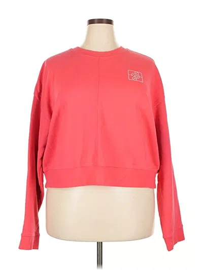 Pre-owned Peloton Sweatshirt In Red