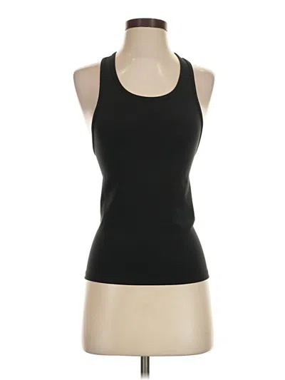 Pre-owned Peloton Tank Top Black Halter Neckline Tops