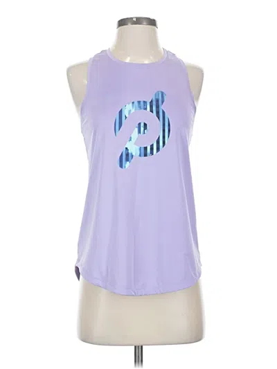Pre-owned Peloton Tank Top Purple Halter Neckline Tops