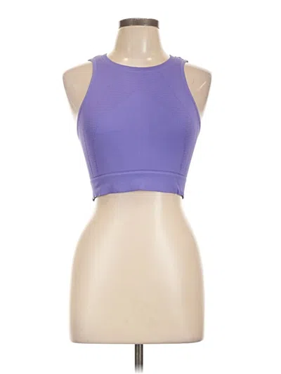 Pre-owned Peloton Tank Top Purple Halter Neckline Tops
