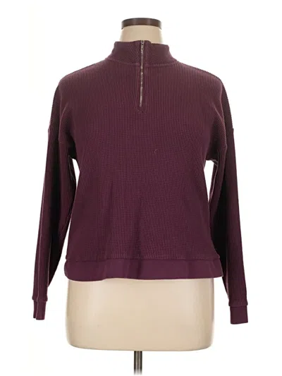 Pre-owned Peloton Turtleneck Sweater In Burgundy