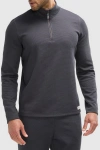 Peloton Waffle 1/4 Zip Long Sleeve In Slate