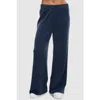 Peloton Washed Interlock Pintuck Pant In Deep Navy