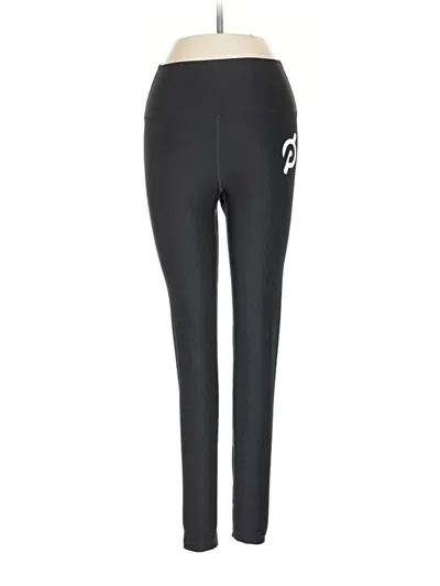 Pre-owned Peloton Yoga Pants In Black