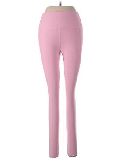 Pre-owned Peloton Yoga Pants In Pink