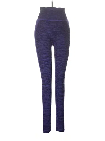 Pre-owned Peloton Yoga Pants In Purple
