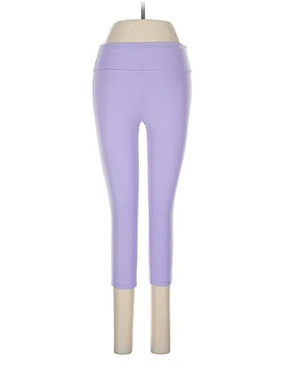 Pre-owned Peloton Yoga Pants In Purple
