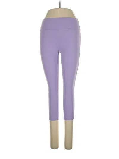 Pre-owned Peloton Yoga Pants In Purple