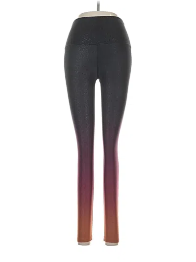 Pre-owned Peloton Yoga Pants In Purple