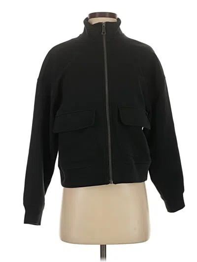 Pre-owned Peloton Zip Up Hoodie In Black