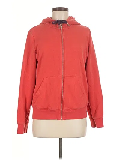 Pre-owned Peloton Zip Up Hoodie In Red