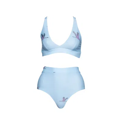 Pelso Women's Vanda Bikini Blue Heron