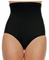 Penbrooke Ultra High Waist Bikini Bottom In Black In Black