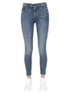 Pence 1979 Denim Skinny Mid Rise Jeans In Denim