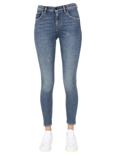Pence 1979 Sofia Denim Pants In Navy