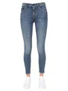 Pence 1979 Sofia Denim Pants In Navy