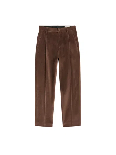 Pence Alain Trousers In Brown
