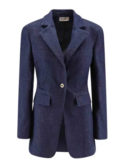 Pence Blazer Isabella In Denim In Blue