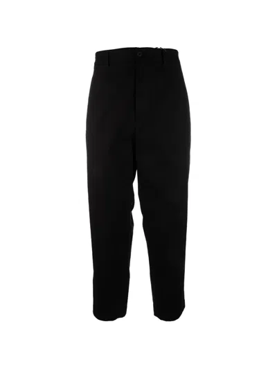 Pence Buckle-detail Trousers In Black