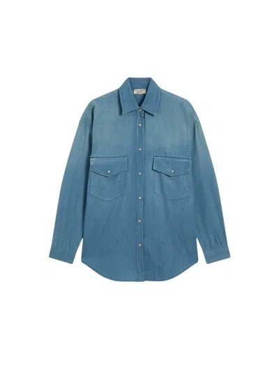 Pence Button-down Shirt With Functional Chest Pockets