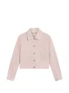Pence Buttoned Jacket In Pink