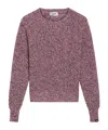 Pence Crew Neck Sweater In Purple