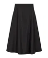 Pence Dalia Panelled Maxi Skirt In Black