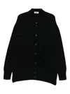 Pence Drop-shoulder Cardigan In Black