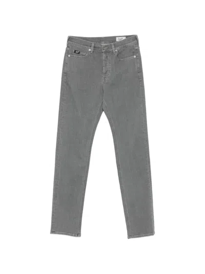 Pence Five-pocket Jeans In Gray