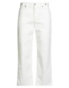 Pence Man Jeans White Size 32 Cotton In White